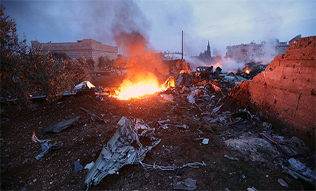 El Su-25 derribado en Siria Rusia difunde las primeras explicaciones del derribo del Su-25 en Siria